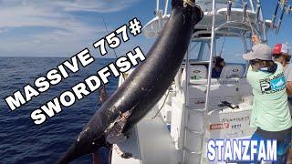 757# Swordfish! Massive Broadbill Swordfish with Capt. Nick Stanczyk!