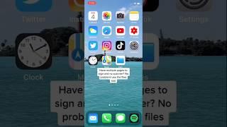 How to Scan and Sign Documents on iPhone