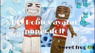 DIY Roblox avatar paper doll (Easy)