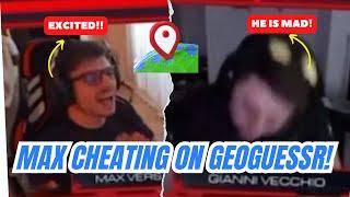 Max Verstappen cheating when playing Geoguessr and made his friend RAGE QUITTING during stream