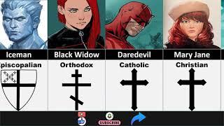 Marvel Characters and Their Religions