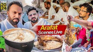 Hajj 2024 Arafat Vibes, Lunch  & emotional  Scenes, Dua for All, Ready for Muzdalifah