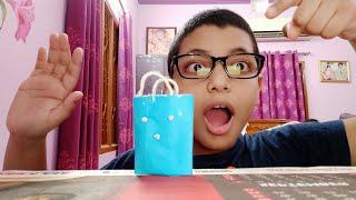 how to make mini paper bag/BABLU'S ARTS AND CRAFTS