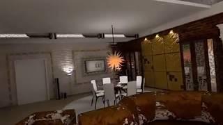 растущий интерьер гостиной