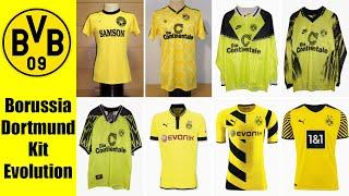 Full Borussia Dortmund Football Kit History | 1969-2022