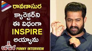 Jr NTR about Raavana Role Inspiration | Jai Lava Kusa Movie Interview | Telugu Filmnagar