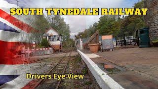 Experience the Thrill of South Tynedale Narrow Gauge Railway with a Driver's Eye View!