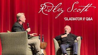 Ridley Scott & Christopher Nolan Q&A 12-10-24 reveals Ridley's next project