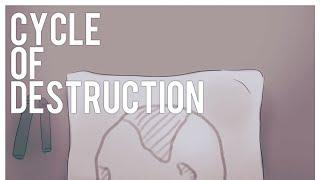 “Cycle of destruction” animation by hesheenbun