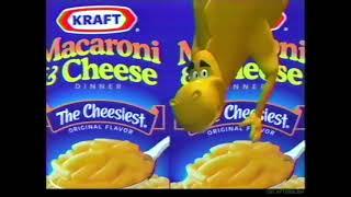 2000 Kraft Macaroni and Cheese Commercial - CG Dinosaur -Kraft Gets Your Noodle Going