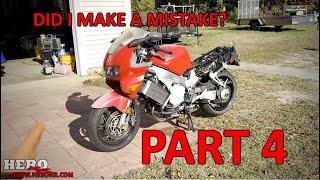 5th Gen VFR800 Project Part 4: Attempting First Start in 8 YEARS