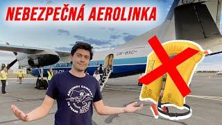 Nejhorší letecký zážitek. Antonov An-24 Motor Sich z Kyjeva do Oděsy