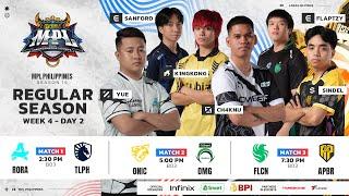  LIVE | MPL PH S15 | ENGLISH - Week 4 Day 2