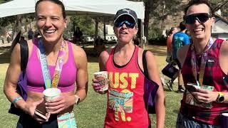 Terri, Sarah and Carl, all from the Phoenix area, came down to try Bisbee's Great Stair Climb