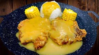 SIZZLING PORK CHOP AND GRAVY SAUCE / INCREDIBLY DELICIOUS!! / PORK CHOP RECIPE!