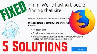 How To Fix Hmm. We're Having Trouble Finding That Site Error Mozilla Firefox (Easy Way)