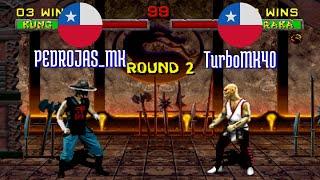 FT5 @mk2: PEDROJAS_MK (CL) vs TurboMK40 (CL) [Mortal Kombat 2 Fightcade] May 7