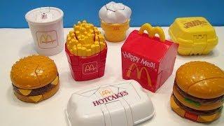 MCDONALD'S 1990 MCDINO CHANGEABLES HAPPY MEAL WAVE 3 FULL COLLECTION TOY REVIEW