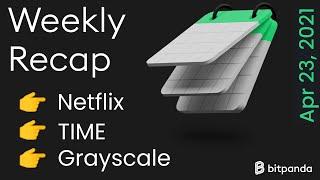 Bitpanda Stocks Launch, Netflix down 7%, TIME Magazine and Greyscale | Bitpanda Weekly Recap