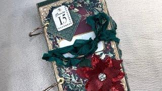 Christmas Wedding Journal - #christmasjournal #junkjournal #junkjournaling