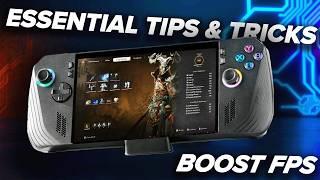 Unleash Your ASUS ROG Ally X: Must-Know Tips for Optimal Gameplay | Part 1