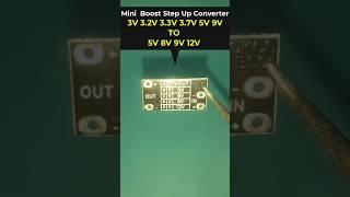 Mini DC -DC Boost Converter Module #boostconverter #dctoacinverter #chargingmodule