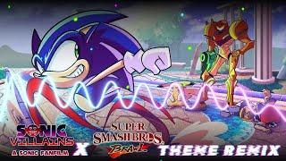 SUPER SMASH BROS. BRAWL THEME [ YOU'RE TOO SLOW!! REMIX ] | SONIC VILLAINS: A Sonic Fanfilm