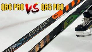 Warrior Covert QR6 Pro vs QR5 Pro hockey stick review - Which twig should you get?