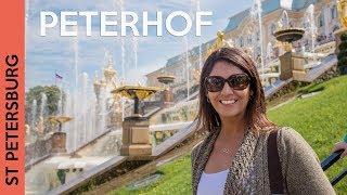 Peterhof Palace in Russia | St Petersburg  (Vlog 5)