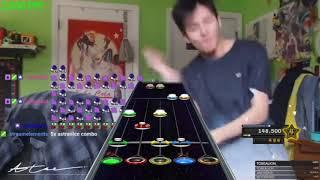 Patchryan and AstraNight Dance off in Guitar Hero