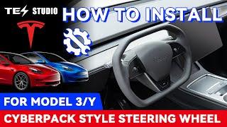 How to Install Tesstudio CT-Wheel on Tesla Model 3/Y | Quick & Easy Guide #tesla #elonmusk