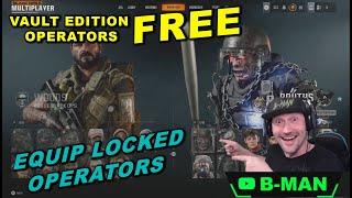 BO6 Glitch: FREE VAULT EDITION OPERATORS: bo6 glitch to Equip locked operators glitch