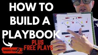 Youth Flag Football Tutorial | How to Build a PLAYBOOK | FREE Plays that WORK | #football #coaching