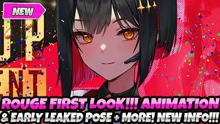 *ROUGE FIRST LOOK* + ANIMATION & EARLY LEAKED POSE & DETAILS + MORE NEW INFO! (Nikke Goddess Victory