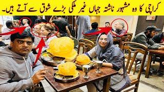 Karachi Famous Breakfast Where Foreigner's Come ️Mintoo Foods