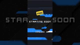 Get FREE Twitch overlay packs #streaming #twitchtips #twitchoverlay #twitchoverlays