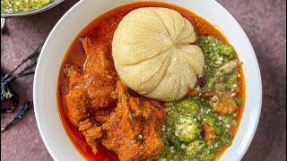 VERY RICH PLAIN OKRO RECIPE | OKRO AND STEW | DIARYOFAKITCHENLOVER