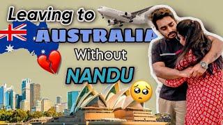 FLYING TO AUSTRALIA WITHOUT NANDU️ | FUNNY VLOG | GISMATJAIL , PACKING, SEND OFF | NACH ️