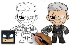 How To Draw Cable | Deadpool 2