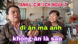 ANH LÊ THANH LỘC, MỜI CHỊ NGUYỆT, ĂN BỮA CƠM ĐẶC BIỆT #tiensongnuoc ,