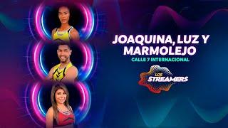 ¡Hoy en #LosStreamers!️ ¡Entrevista en EXCLUSIVA junto a Joaquina, Marmolejo y Luz! 