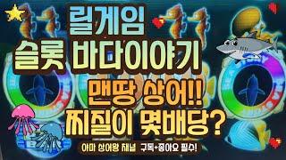 바다이야기 슬롯 릴게임 맨땅 상어 찌질이 몇배당? #바다이야기 #릴게임 #슬롯