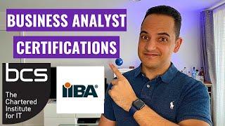Business Analyst Certification - Which is BEST? IIBA or BCS