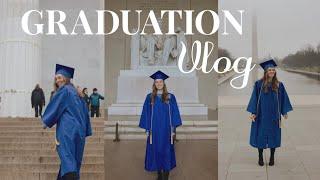 College Graduation Vlog | Last week of college ever at American University!