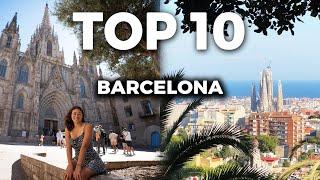 BARCELONA TOP 10 ORTE die du gesehen haben musst | 2-5 Tage |Sehenswürdigkeiten für BARCELONA Urlaub