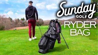 PREMIUM Leather Golf Bag UNDER $250! | Sunday Golf Ryder Bag Review