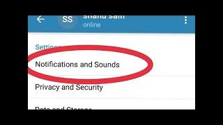 How To Disable All Types Notifications In Telegram