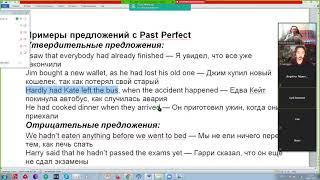 Консультация 11кл 09.03.2021 Past perfect