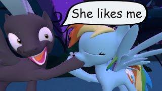 RAINBOW DASH LIKES BIG HORNS! WTF BANNED MY LITTLE PONY COMICS