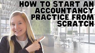 How to start an accountancy practice from scratch